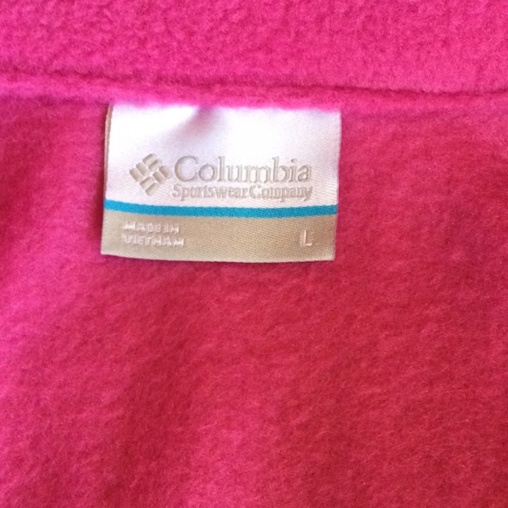 Columbia Full Zip Fleece Size Lg - Picture 9 of 11